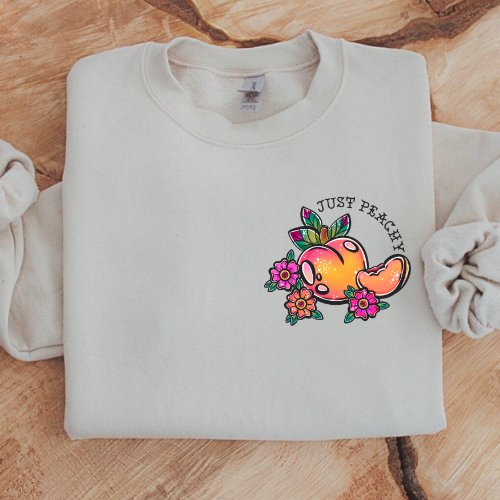 Just Peachy Sweatshirt