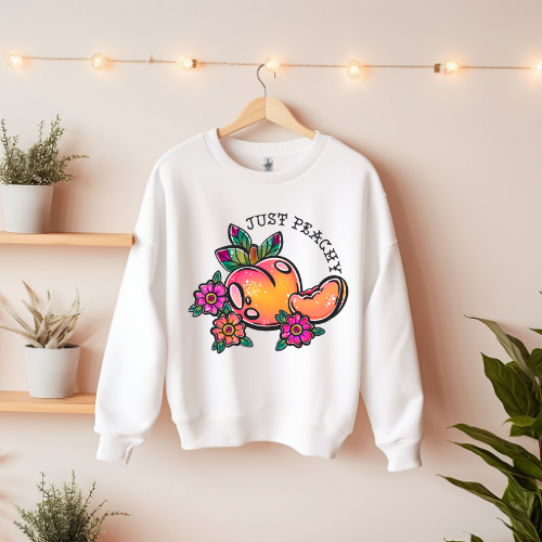 Just Peachy Sweatshirt