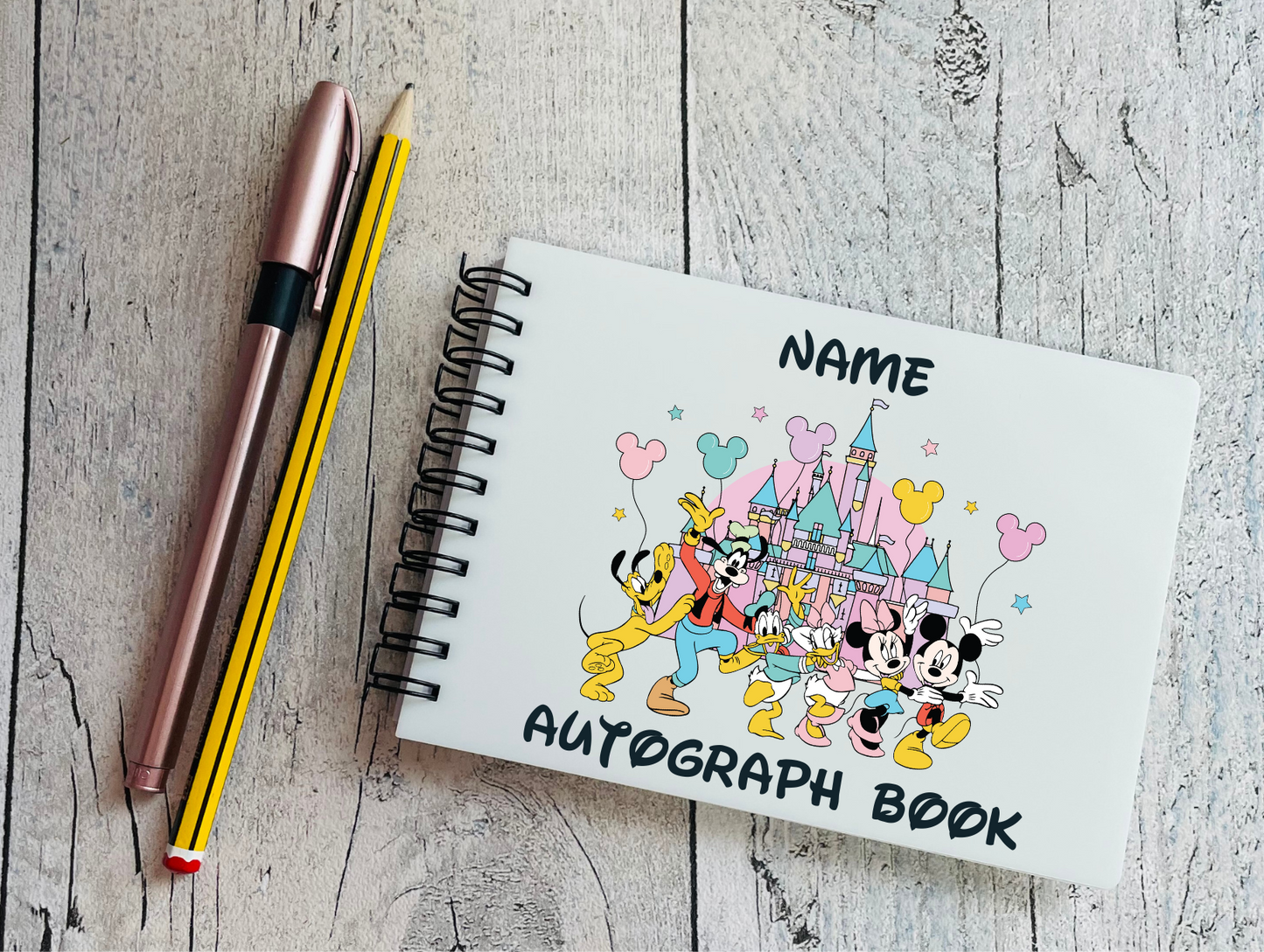 Personalised Friends & Castle Autograph Book