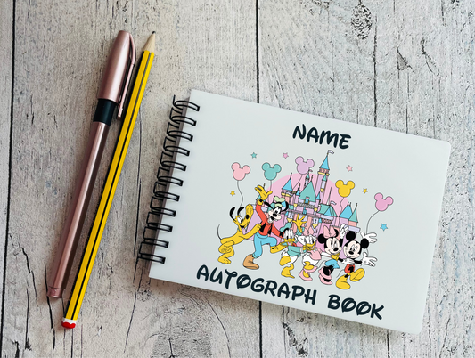 Personalised Friends & Castle Autograph Book