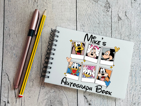 Personalised Photo Friends Autograph Book