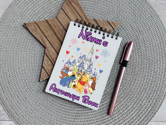 Personalised Castle Autograph Book