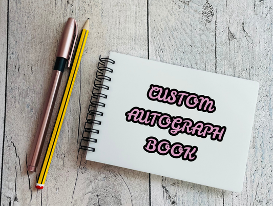 Custom Autograph Book