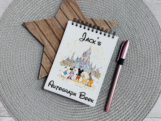 Personalised Castle & Friends Autograph Book