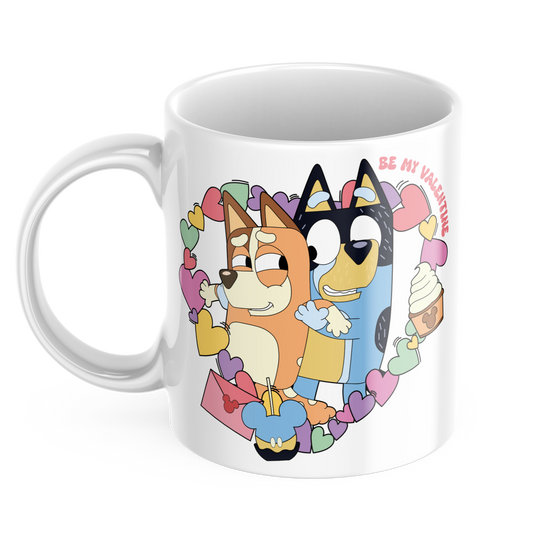 Valentines Dogs Mug