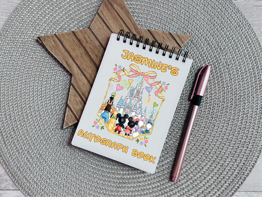 Personalised Castle Friends Autograph Book