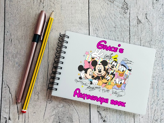 Personalised Friends Autograph Book
