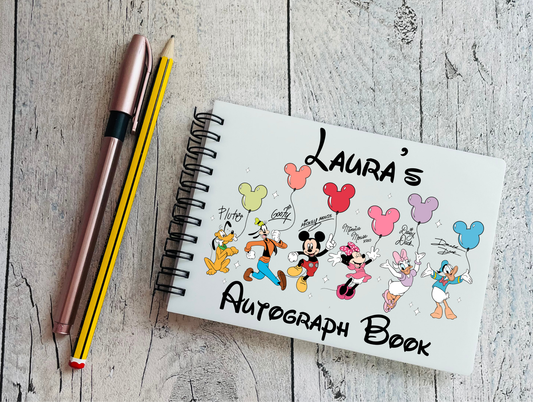 Personalised Signatures Autograph Book