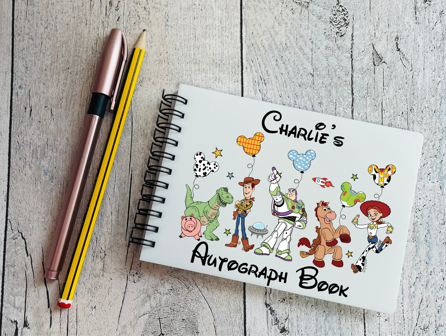 Personalised Toys Autograph Book